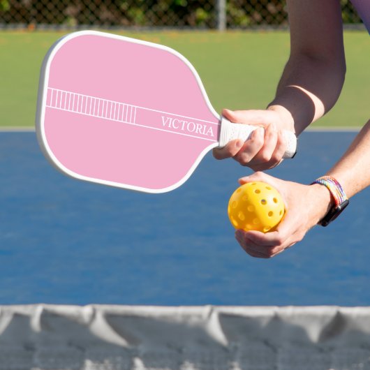 Bleke Roze Pickleball Paddle (Insitu)