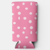 Bleke roze pols met roze stippen (Voorkant)