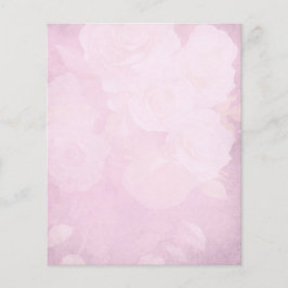 Bleke Roze Rose Scrapbook Paper