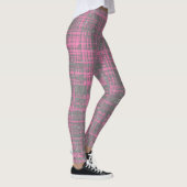 Bleke roze strepen leggings (Rechts)
