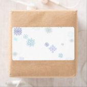 Bleke Sneeuwvlokken Etiket (Insitu)