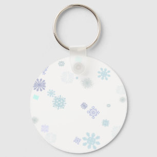 Bleke Sneeuwvlokken Sleutelhanger