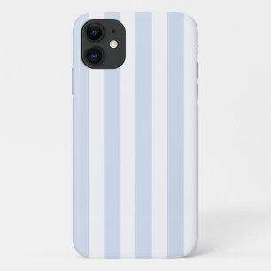 Bleke strepen met blauw en wit snoep iPhone 11 hoesje