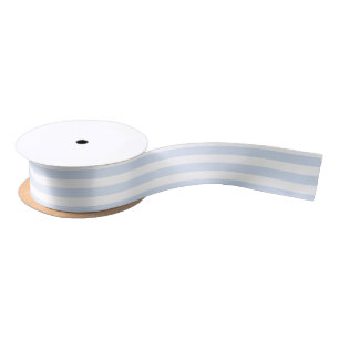 Bleke strepen met blauw en wit snoep lint