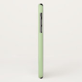 Bleke strepen met groen en wit snoep Case-Mate iPhone case (Achterkant/links)