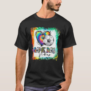 Bleken America Soccer Game Day Vibes Soccer Mam T-shirt