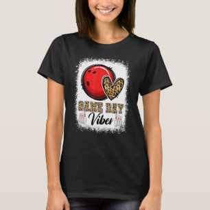 Bleken Bowling Game Day Vibes Bowling Mam Game D T-shirt
