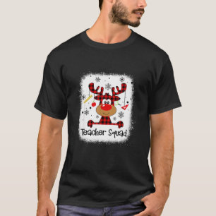 Bleken lerarenplein en grappenmakerij kerstman xma t-shirt