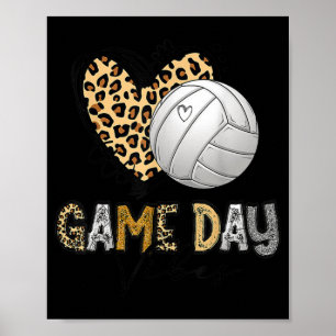 Bleken volleybalwedstrijd Vibes Volleyball mama Poster