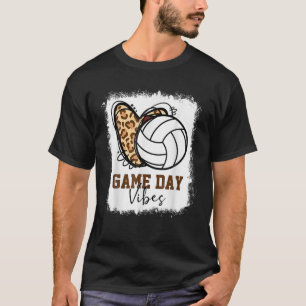 Bleken volleybalwedstrijd Vibes Volleyball mama T-shirt