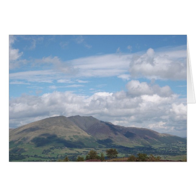 Blencathra-kaart (Voorkant Horizontaal)