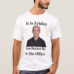 Blend Vrijdag Kantoor T-shirt