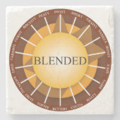 Blended Malt Irish Whisky Marble Onderzetter (Voorkant)