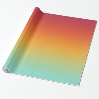 Blended Sunset Wrapping Paper Cadeaupapier