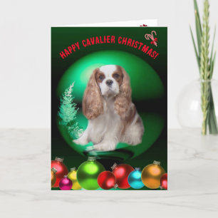 Blenheim Cavalier Kerstkaart Feestdagen Kaart