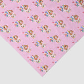 Blenheim Cavalier King Charles Spaniel Birthday Tissuepapier (Detail)