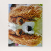 Blenheim Cavalier King Charles Spaniel Dog Legpuzzel (Verticaal)