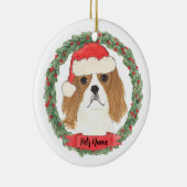 Blenheim Cavalier King Charles Spaniel Keramisch Ornament (Rechts)