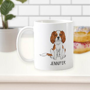 Blenheim Cavalier King Charles Spaniel & Naam Koffiemok