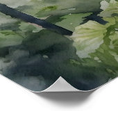 Blenheim Cavalier King Charles Spaniel Poster (Hoek)