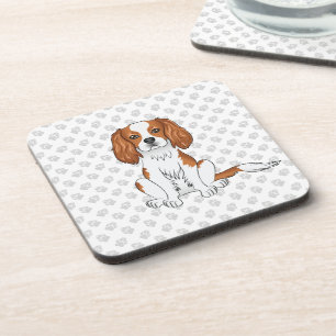 Blenheim Cavalier King Charles Spaniel & poten Bier Onderzetter
