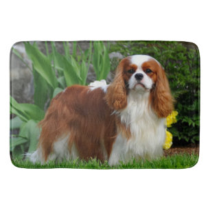 Blenheim Cavalier King Charles Spaniel Puppy Dog Badmat