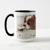 Blenheim Cavalier King Charles Spaniel vrijdag Mok (Links)