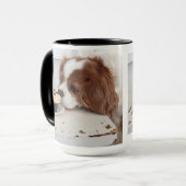Blenheim Cavalier King Charles Spaniel vrijdag Mok (Voorkant links)