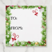 Blenheim Cavalier Spaniel Geschenk Label (Achterkant)