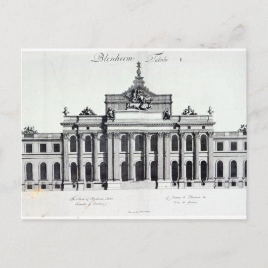 Blenheim Palace Briefkaart (Voorkant)