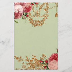 Blenheim Roos - Elegant Sage Green - Personal Briefpapier