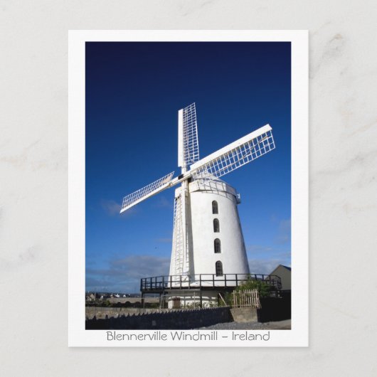 Blennerville Windmill Briefkaart (Voorkant)