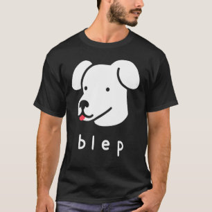 Blep Dog Puppy Tong Out Hond Voor Mannen Vrouwen T-shirt