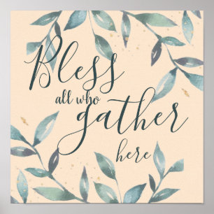 Bless all die hier samenkomen poster