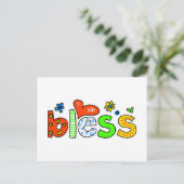 Bless Briefkaart (Staand voorkant)