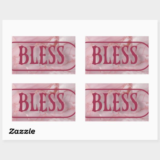 Bless Classic Round Stickers (Feuille)