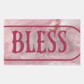 Bless Classic Round Stickers (Devant)