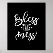 Bless Dit Mess Poster (Voorkant)