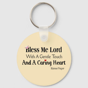 Bless Me Lord Nurses Prayer Sleutelhanger