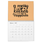 Bless This Kitchen Funny Quottes Kalender (Feb 2027)
