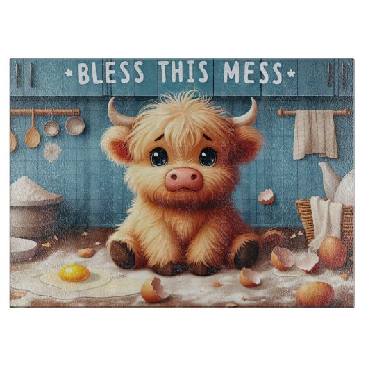Bless This Mess Snijplank (Voorkant)