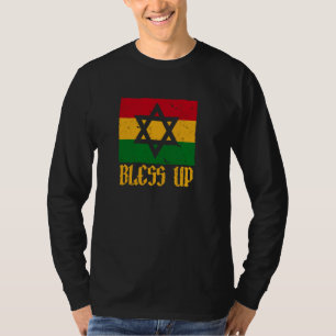 BLESS UP Roots Reggae Rasta Kleding Mannen & Vrouw T-shirt