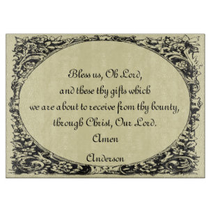 Bless Us, Oh Lord Snijplank