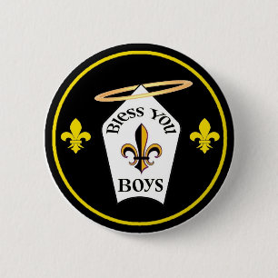 Bless You Boys Embleem Ronde Button 5,7 Cm