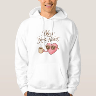 Bless Your Heart – Schattige Zuiderlijke Sass-trui Hoodie