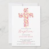 Blessé Baptême Invitation (Devant)