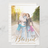 Blessé Carte photo de vacances (Devant / Derrière)