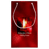 Blessé Chandle flamme Rouge Foil Vacances Sac cade (Dos)