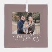 Blessé Coeur Editable Couleur Ornement de Noël (Verso)