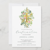 Blessé Début Confirmation Invitation (Devant)